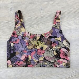 Nike Women's Dri-FIT Swoosh XS Support Sports Bra Floral Retro Adjustable Straps